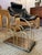 Beautiful Antique Victorian Oak and Brass Media Holder, Circa Early 1900s For Sale - Image 4 of 10