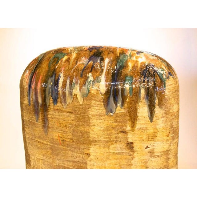 Huge handcrafted ceramic cone 5 fired pottery designer vase sculpture. Handcrafted, Cone 5 fired ceramic pottery made by...