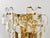 Mid-Century Gilt Brass and Crystal Icicle Glass Scone attributed to J. T. Kalmar for Kalmar, 1970s For Sale - Image 6 of 18