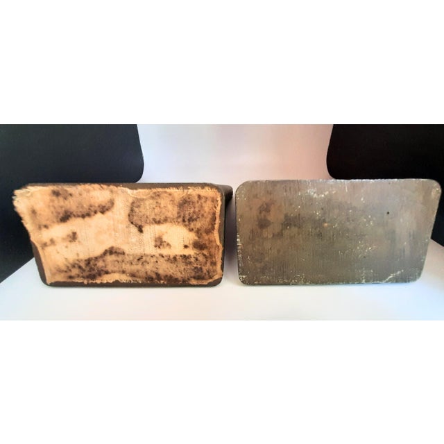 Metal Bradley and Hubbard Cottage Bookends For Sale - Image 7 of 9