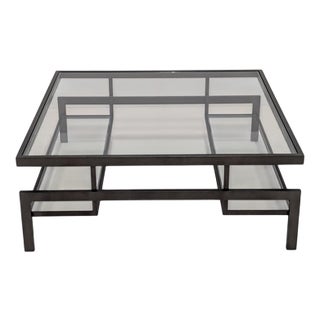 Bronze Hertford Tiered Coffee Table from Decorus For Sale