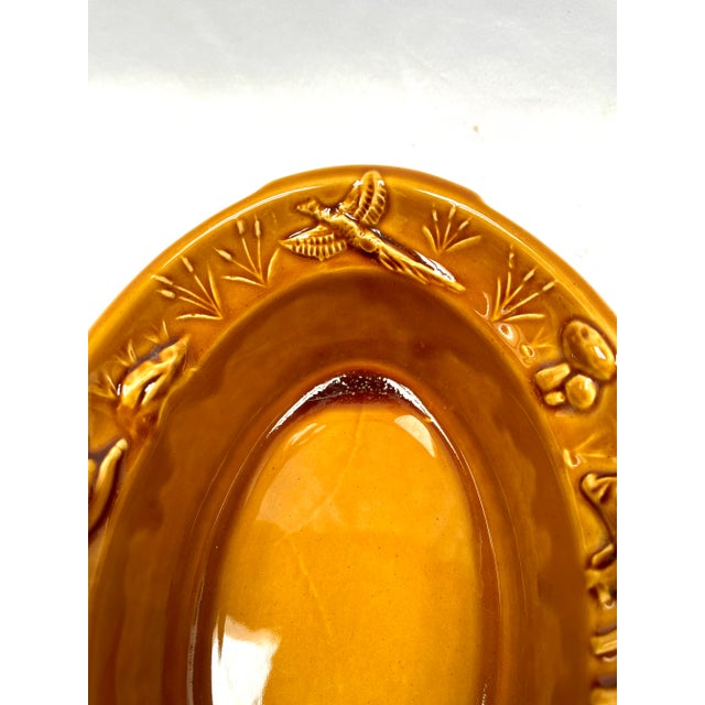 Mid-Century French Embossed Wild Game Casserole Dish For Sale In Dallas - Image 6 of 10