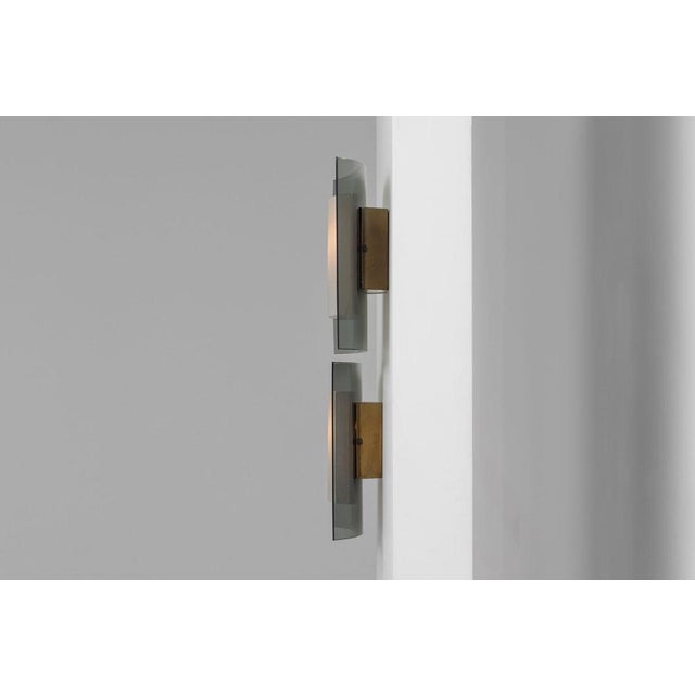 Model 2213 Sconces attributed to Max Ingrand for Fontana Arte, Italy, 1960s, Set of 2 For Sale - Image 15 of 18