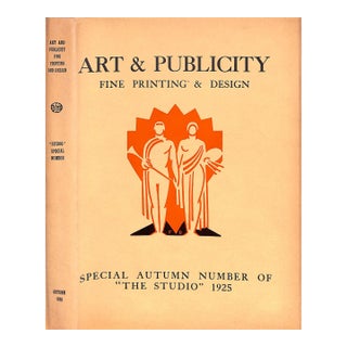 "Art & Publicity - Fine Printing & Design: Special Autumn Number of the Studio" 1925 Jones, Sydney R. For Sale