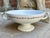 1910s Antique Rosenthal Selb-Bavaria “Empire” Pedestal Bowl With Ram Mask Handles & Pink Rose Garland For Sale - Image 5 of 6