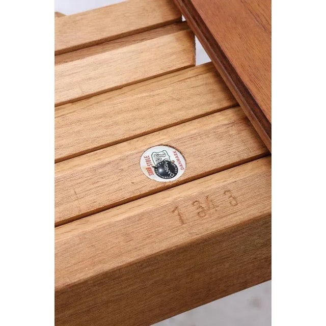 Mid-Century Extendable Dining Table in Teak by Henning Kjaernulf, 1960s For Sale - Image 11 of 14