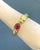 Bochic “Orient” Vintage Ruby & Multi Sapphire Dragon Bangle Set In 18K Gold & Silver For Sale - Image 4 of 9
