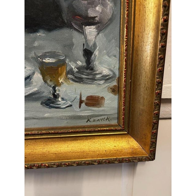 After Renoir, Luncheon On The Boating Park, Oil Painting on Canvas For Sale - Image 4 of 7