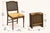 Campaign Vintage 1970 Leg-O-Matic Folding Dining Chairs, Set of 4 – Original Factory Finish & Upholstery For Sale - Image 3 of 3