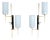 Wall Lights from Lunel, 1960s, Set of 2 For Sale