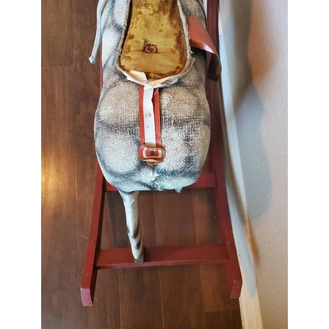 Antique Childs Rocking Horse For Sale In Dallas - Image 6 of 11