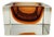 Vintage Square Ashtray in Murano Glass by Flavio Poli for Seguso, 1960s For Sale