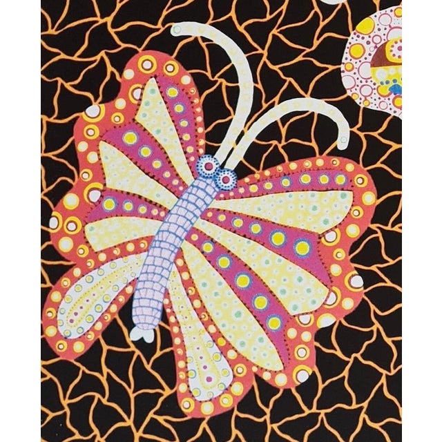 After Yayoi Kusama, Butterflies, Lithograph, 1990s Reproduction For Sale - Image 6 of 8