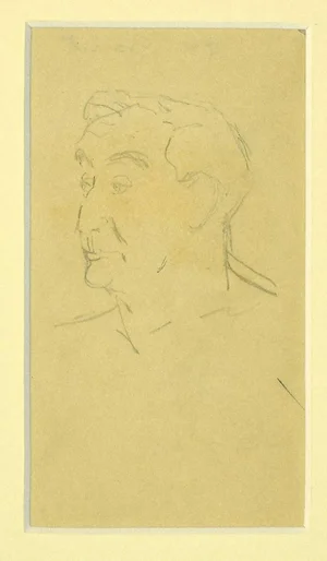 Laurent Bonet - Young Boy - Original Drawing on Paper by Laurent Bonet - 1880s