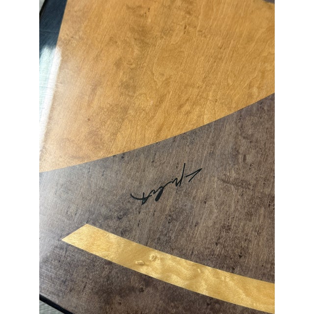 Carlo Malnati Coffee Table, Signed For Sale - Image 14 of 17