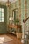 Traditional Tomato Vine Stripe Grasscloth Wallpaper by House Party | Garden Green | 6 Yards For Sale - Image 3 of 15