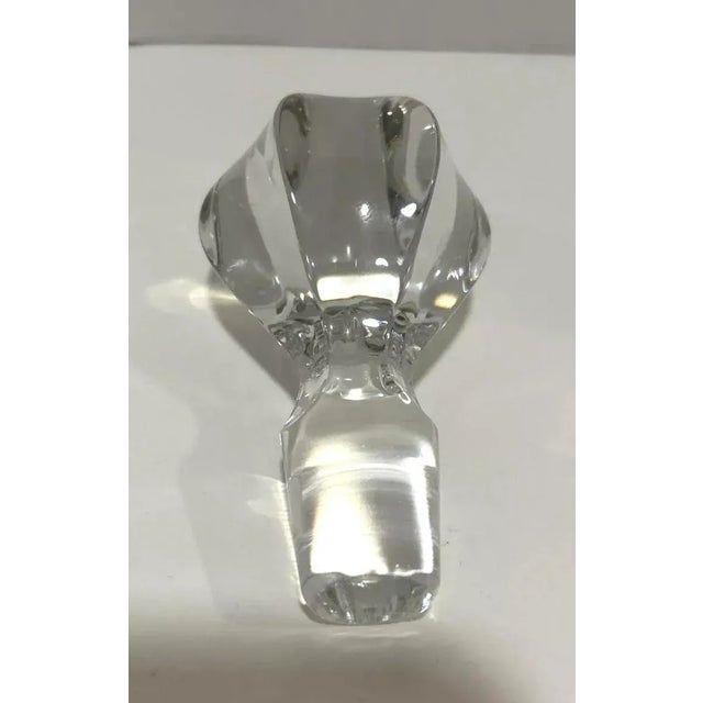 Transparent Gorham Vintage Crystal Decanter For Sale - Image 8 of 10