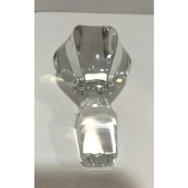 Transparent Vintage Gorham Crystal Decanter For Sale - Image 8 of 10