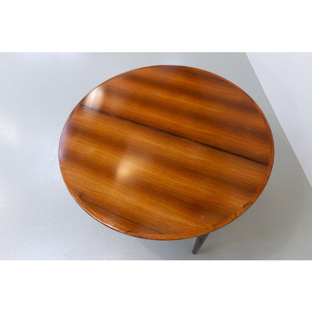 Wood Danish Extendable Rosewood Dining Table from Skovby, 1960s For Sale - Image 7 of 18