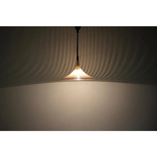 Plastic Mid-Century Adjustable Pendant from Meblo, 1970s For Sale - Image 7 of 10