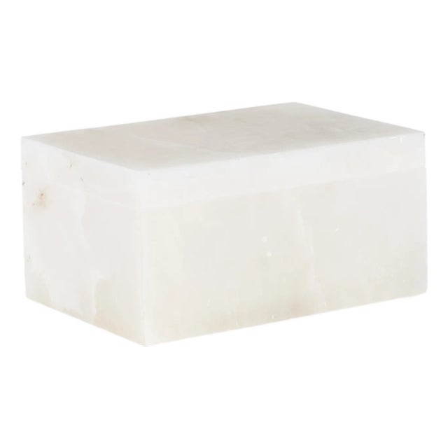 Maitland-Smith Large Alabaster Box For Sale
