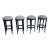 Ethan Allen Swivel Asher Bar Stool For Sale