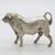 Vintage Italian Handmade Silver Bull Figurine, 1940s For Sale - Image 6 of 12