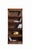 Mission Style Oak Barrister Bookcase 5 Stack-Leaded Glass in Micheals Cherry For Sale - Image 13 of 18