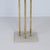Brown Hollywood Regency Coat Stand in Acrylic and Brass, 1980s For Sale - Image 8 of 10