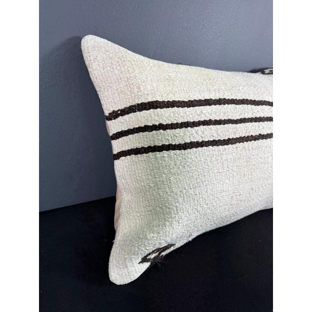 Turkish Hemp Pillow Cushion Natural Beige Brown Pillow Cushion Cover 16" x 24" #30001 Enhance your home decor with our...