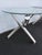 Milo Baughman Style Chrome Glass Top Jax Tables a Pair 6571 For Sale - Image 17 of 18
