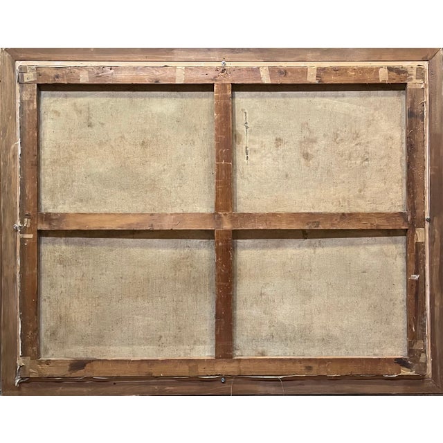 Laure Bruni, Beneath the Tree's Shade, Oil on Canvas For Sale - Image 13 of 15