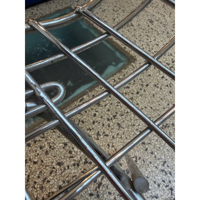 Chrome-Plated Side Chairs by Harry Bertoia for Knoll, 1970s, Set of 4 For Sale - Image 9 of 18