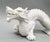 White 1960s Blanc De Chine Style White Porcelain Dragon Figurine — Chinoiserie / Hollywood Regency For Sale - Image 8 of 12
