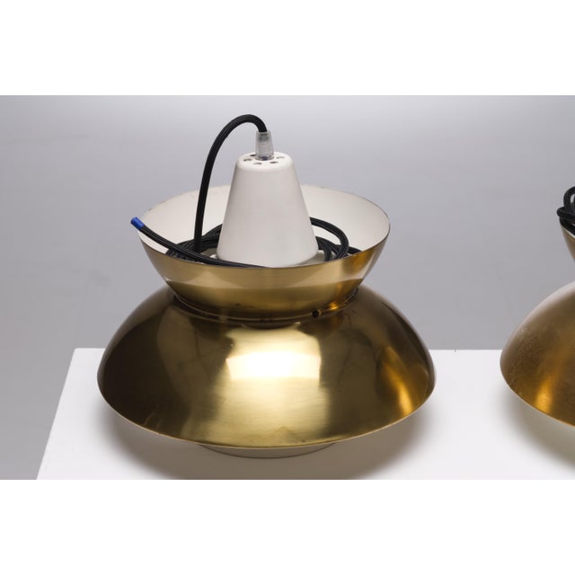 Gold Sovaernspendel Pendant Lamp from Louis Poulsen, 1965 For Sale - Image 8 of 9