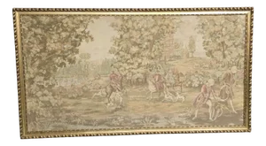 French Framed Tapestry, 1920s