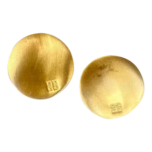 Givenchy Coin Earrings, 1980s