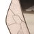 Mid 20th Century Italian MCM Ceramic and Bronze Custom Mirror For Sale - Image 5 of 6