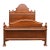 Dutch Designs Cherry Wood King Bed, Traditional Federal Style Bed Frame For Sale