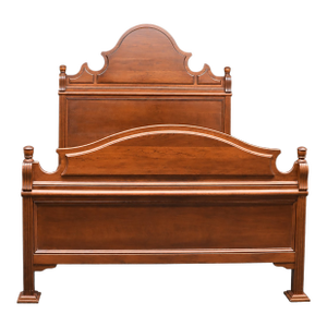 Dutch Designs Cherry Wood King Bed, Traditional Federal Style Bed Frame