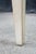 Late 20th Century Hollywood Regency Style Cream Painted Square Bunching Table 22" For Sale - Image 6 of 17