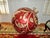 Ruby Red Vintage Christmas Store Display/Prop Fiberglass Christmas Ornament For Sale - Image 8 of 8