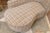 Vintage Post Modern Plinth Base Beige Tweed Fabric Chaise Sofa Lounge Chair For Sale In Detroit - Image 6 of 6