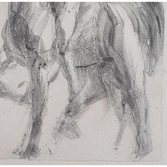 Auguste Rodin, Dante and Virgil on a chimerical horse, Engraving For Sale - Image 6 of 7