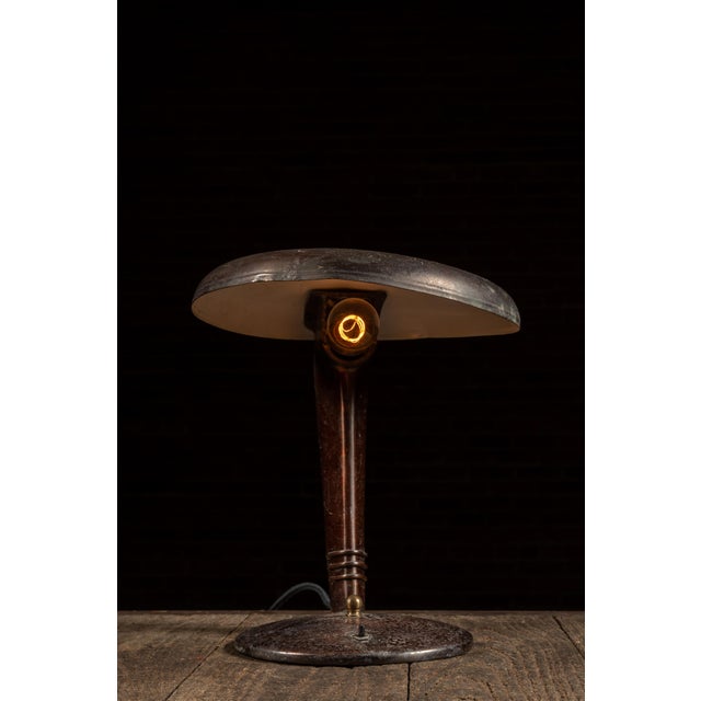 1930s Faries Eye-Saver Cobra Table Lamp For Sale - Image 4 of 11