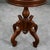 Mid Century Modern End Table Side Round Stone Pedestal Mahogany Marble Vintage Nm For Sale - Image 11 of 11