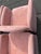 Animal Skin 1980 Pink Mauve Suedes Chiclets Style Dining Chairs - A Set of 8 For Sale - Image 7 of 9