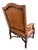 Brown Pair Large French Regence Style Beechwood Leather Arm Chairs/Fauteuils For Sale - Image 8 of 10