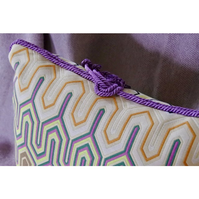 Contemporary Missoni Design "Sausalito" Decorative Accent Pillows a