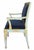 Green Hendrix Allardyce Neoclassical Venetian Style Giltwood Chair W Mohair - 1 of 2 Available For Sale - Image 8 of 9